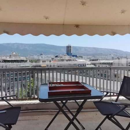 Penthouse Spacious W Super Wifi & Terrace, 2 Min From Metro Atenas Exterior foto