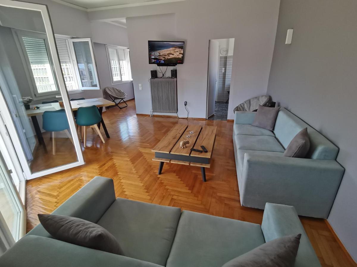 Penthouse Spacious W Super Wifi & Terrace, 2 Min From Metro Atenas Exterior foto
